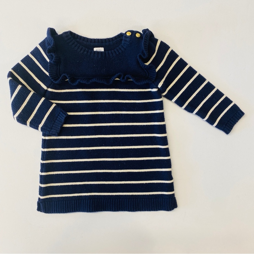 Gap Striped Sweater Dress